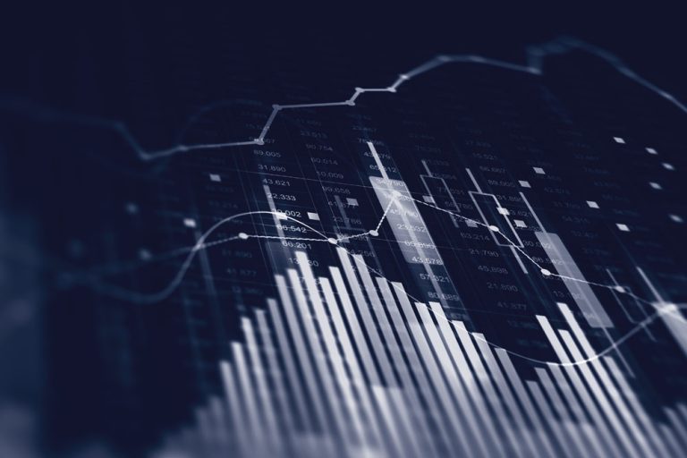 Back,View,Of,A,Middle,Aged,Stock,Exchange,Trader,Following